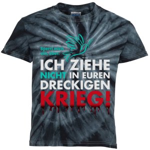 Snicklink Ich Ziehe Nicht In Euren Dreckigen Krieg Kids Tie-Dye T-Shirt