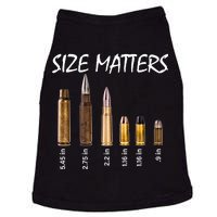 Size Matters Guns And Bullets Doggie Tank