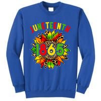 Sunflower Juneteenth 1865 Celebrates Black History Month Gift Sweatshirt