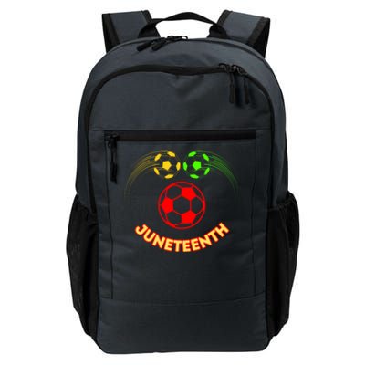 Soccer Junenth 1865 Celebrate Freedom Gift Daily Commute Backpack