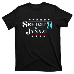 Sketch & Jynxzi 2024 Funny President Election Vote Streamer T-Shirt