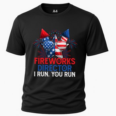 Sarcastic July 4 Meme If I Run You Run Firework Director Gift Performance Shirt
