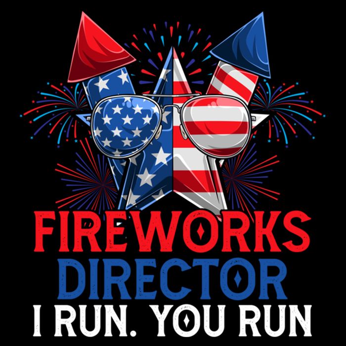 Sarcastic July 4 Meme If I Run You Run Firework Director Gift Sustainable Bucket Hat