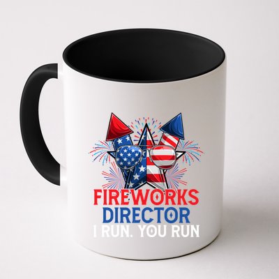 Sarcastic July 4 Meme If I Run You Run Firework Director Gift Mug
