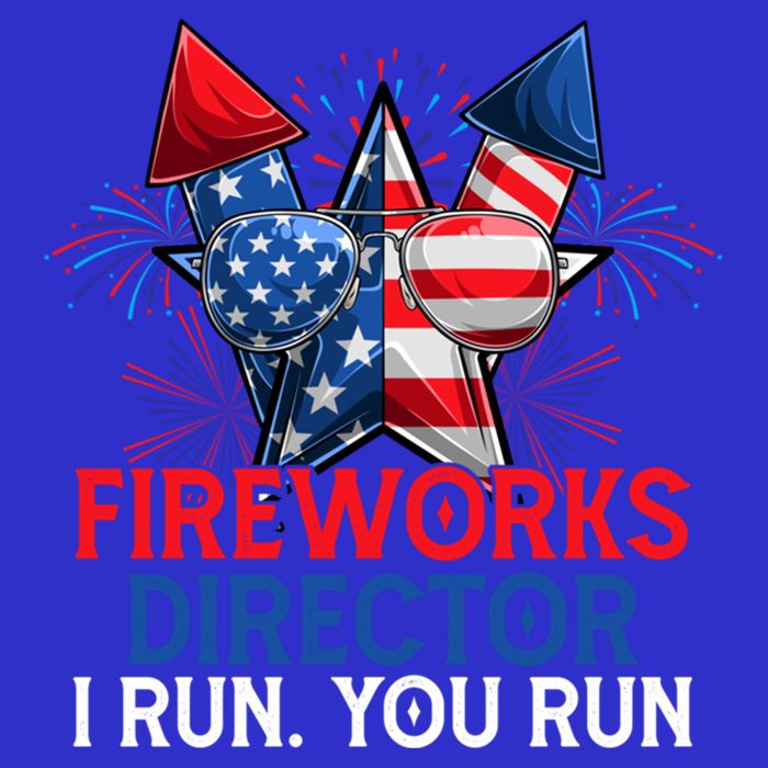 Sarcastic July 4 Meme If I Run You Run Firework Director Gift Short Acrylic Beanie