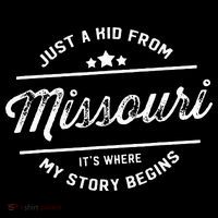 State Just A From Missouri Its Where My Story Begins Drawstring Bag