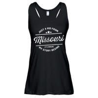 State Just A From Missouri Its Where My Story Begins Ladies Essential Flowy Tank