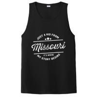 State Just A From Missouri Its Where My Story Begins PosiCharge Competitor Tank