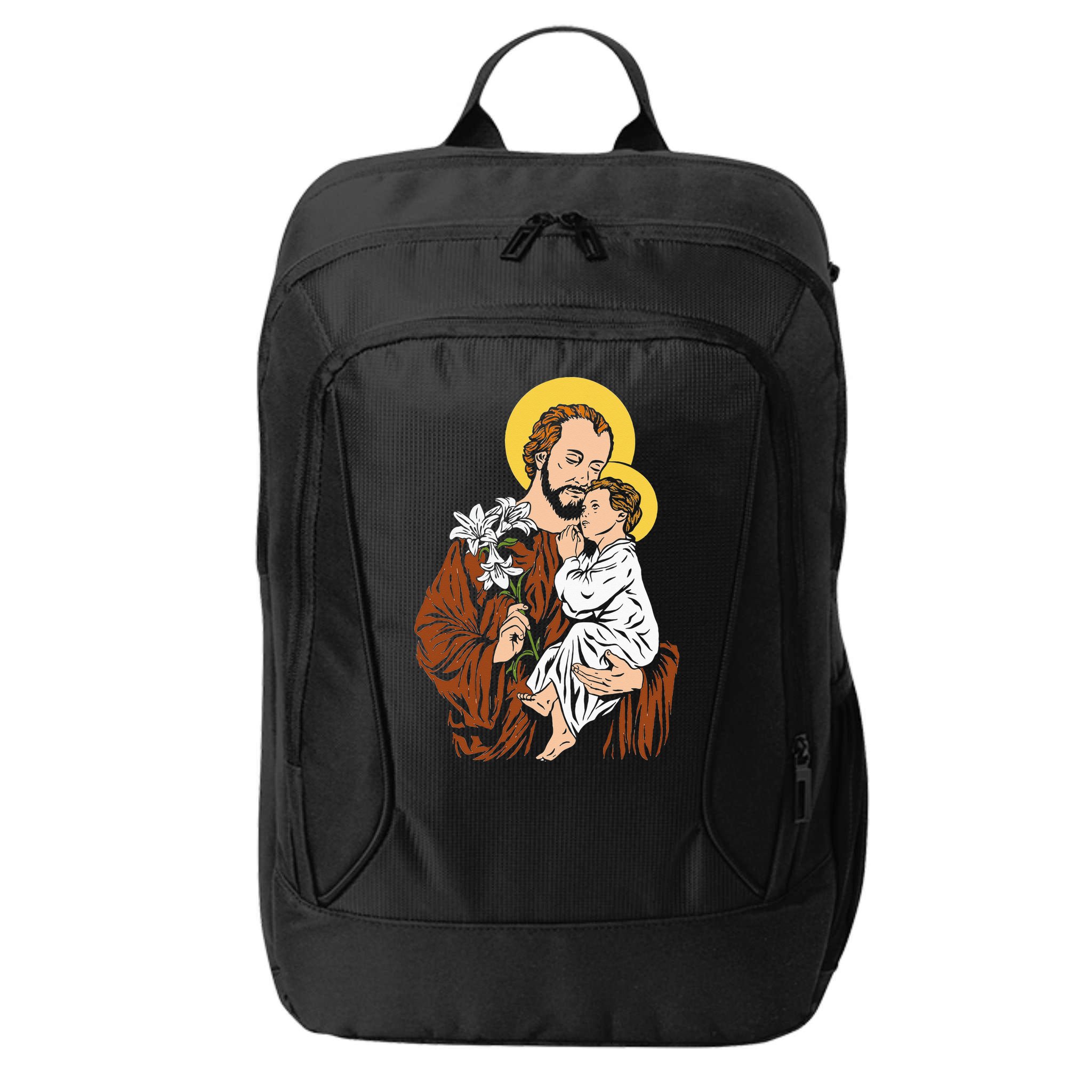 St Joseph and Child Jesus Consecration 2021 Catholic Saint City Backpack