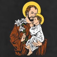 St Joseph and Child Jesus Consecration 2021 Catholic Saint 15oz Campfire Ceramic Mug