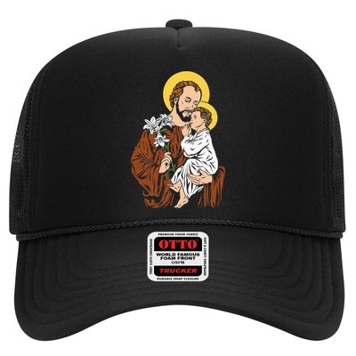 St Joseph and Child Jesus Consecration 2021 Catholic Saint Trucker Hat