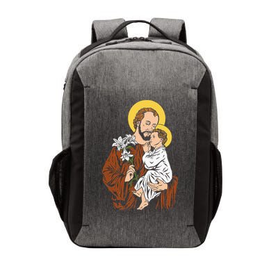 St Joseph and Child Jesus Consecration 2021 Catholic Saint Vector Backpack