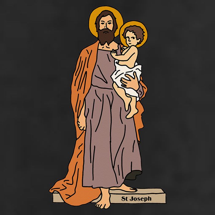 St Joseph and Child Jesus Consecration Catholic Saint 15oz Campfire Ceramic Mug