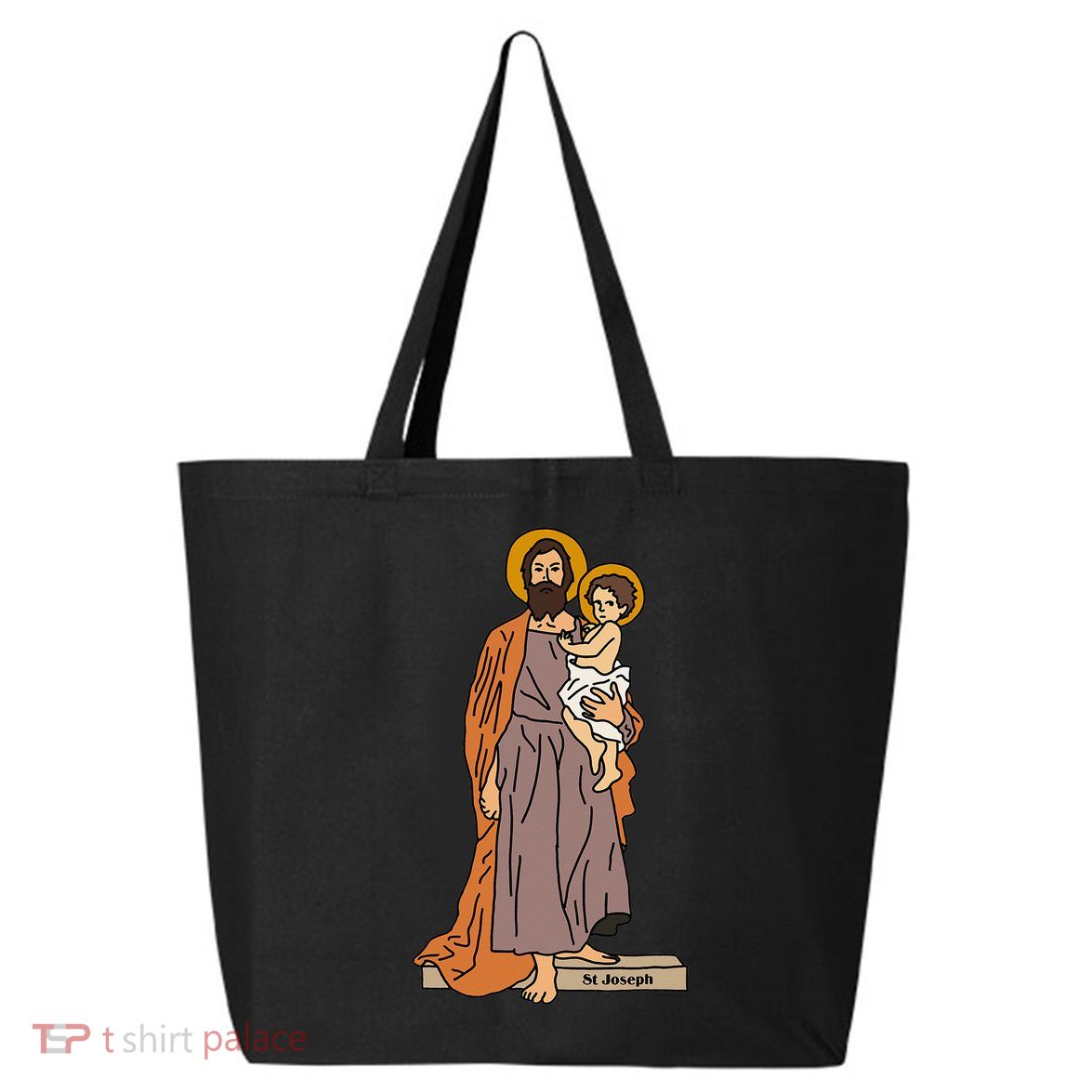 St Joseph and Child Jesus Consecration Catholic Saint 25L Jumbo Tote