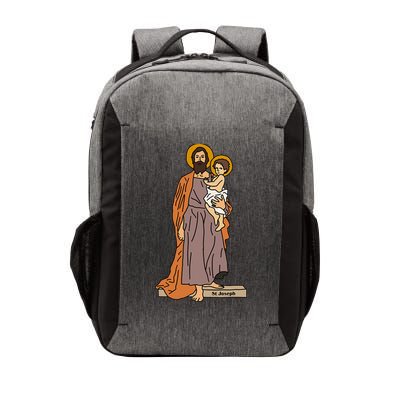 St Joseph and Child Jesus Consecration Catholic Saint Vector Backpack