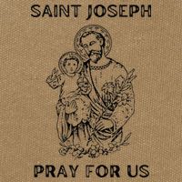 Saint Joseph All Saints Day, St Joseph, Catholic Cotton Canvas Backpack