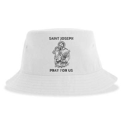 Saint Joseph All Saints Day, St Joseph, Catholic Sustainable Bucket Hat