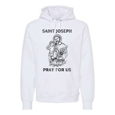 Saint Joseph All Saints Day, St Joseph, Catholic Premium Hoodie