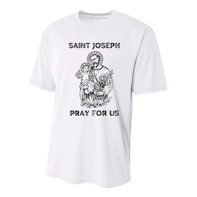 Saint Joseph All Saints Day, St Joseph, Catholic Youth Performance Sprint T-Shirt
