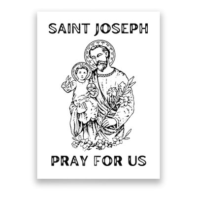 Saint Joseph All Saints Day, St Joseph, Catholic Poster