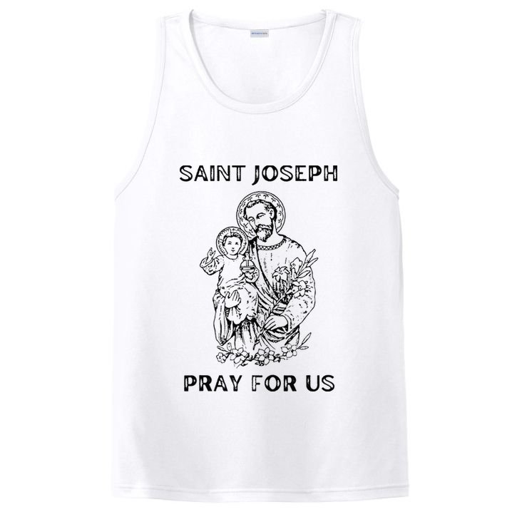 Saint Joseph All Saints Day, St Joseph, Catholic PosiCharge Competitor Tank