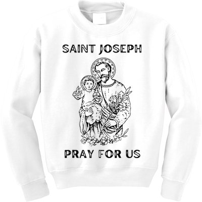 Saint Joseph All Saints Day, St Joseph, Catholic Kids Sweatshirt