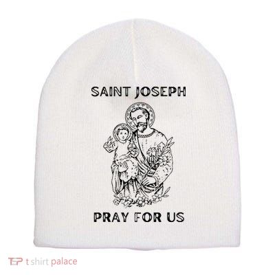 Saint Joseph All Saints Day, St Joseph, Catholic Short Acrylic Beanie