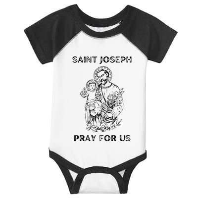 Saint Joseph All Saints Day, St Joseph, Catholic Infant Baby Jersey Bodysuit