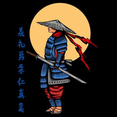 Samurai Japanese Art Martial Arts Gift T-Shirt