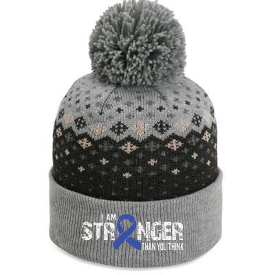 Stronger Juvenile Arthritis Awareness Supporter Ribbon The Baniff Cuffed Pom Beanie