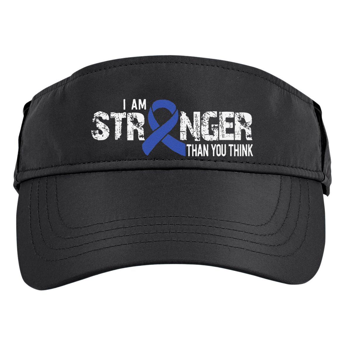 Stronger Juvenile Arthritis Awareness Supporter Ribbon Adult Drive Performance Visor