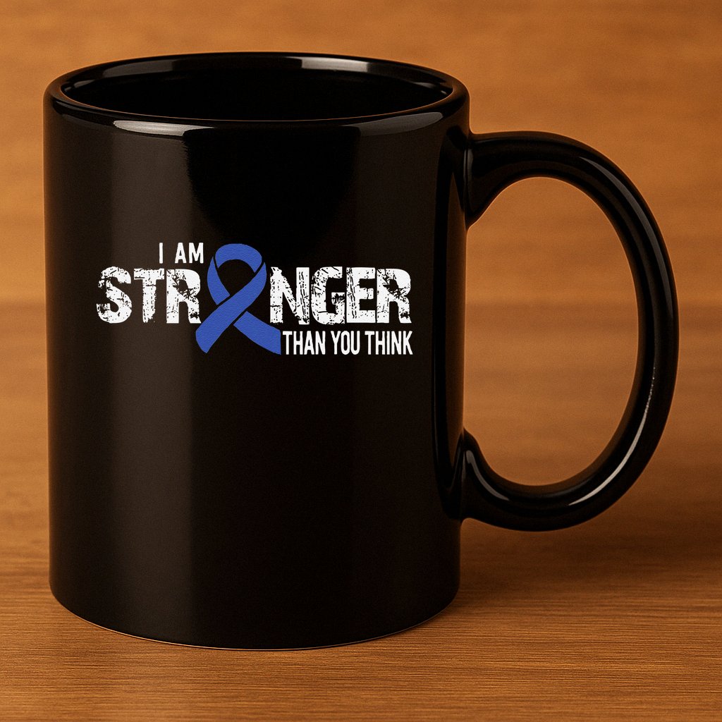 Stronger Juvenile Arthritis Awareness Supporter Ribbon 11oz C Handle Ceramic Mug