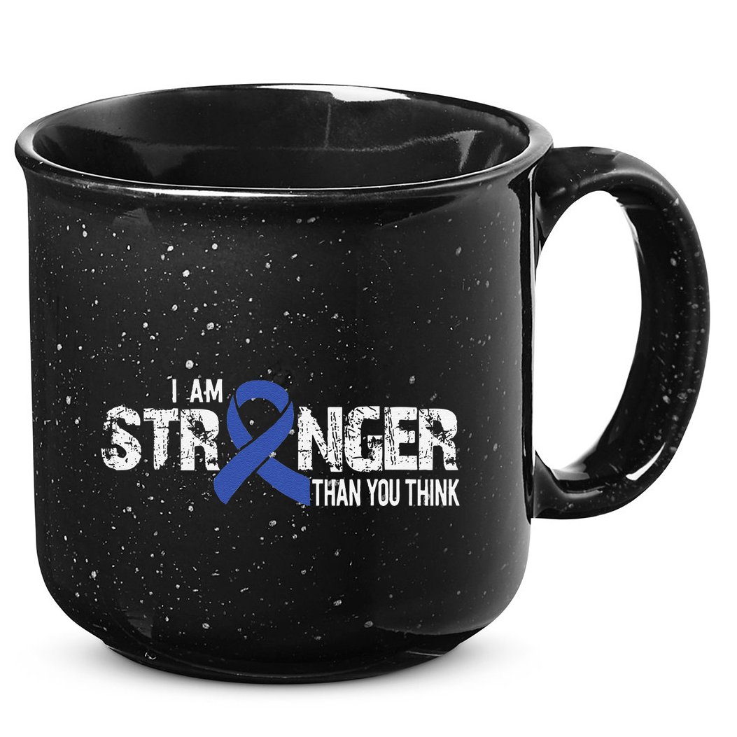Stronger Juvenile Arthritis Awareness Supporter Ribbon 15oz Campfire Ceramic Mug