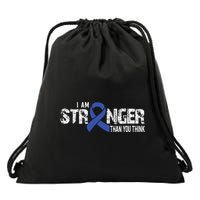 Stronger Juvenile Arthritis Awareness Supporter Ribbon Drawstring Bag