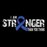 Stronger Juvenile Arthritis Awareness Supporter Ribbon Drawstring Bag
