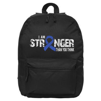 Stronger Juvenile Arthritis Awareness Supporter Ribbon 16 in Basic Backpack