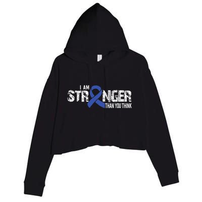 Stronger Juvenile Arthritis Awareness Supporter Ribbon Crop Fleece Hoodie