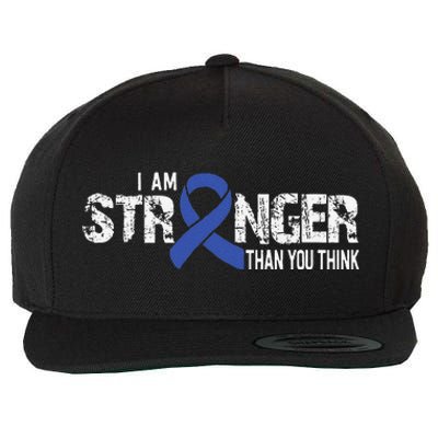 Stronger Juvenile Arthritis Awareness Supporter Ribbon Wool Snapback Cap