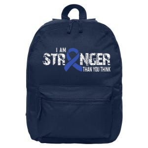 Stronger Juvenile Arthritis Awareness Supporter Ribbon 16 in Basic Backpack