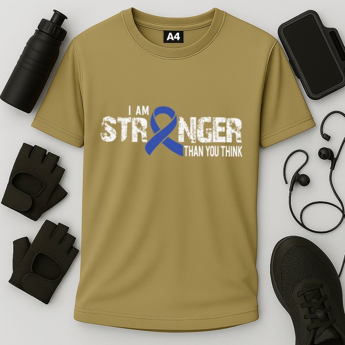 Stronger Juvenile Arthritis Awareness Supporter Ribbon Cooling Performance Crew T-Shirt
