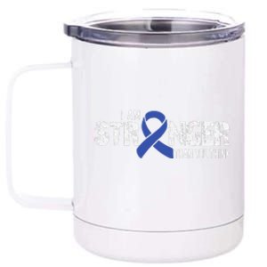 Stronger Juvenile Arthritis Awareness Supporter Ribbon 12 oz Stainless Steel Tumbler Cup