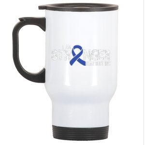 Stronger Juvenile Arthritis Awareness Supporter Ribbon Stainless Steel Travel Mug