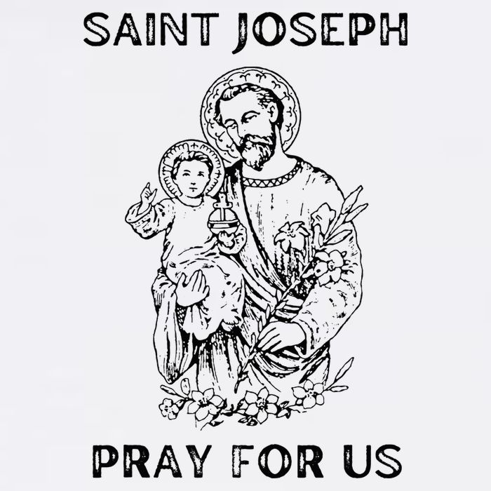 Saint Joseph  All Saints Day St Joseph Catholic Sustainable Bucket Hat