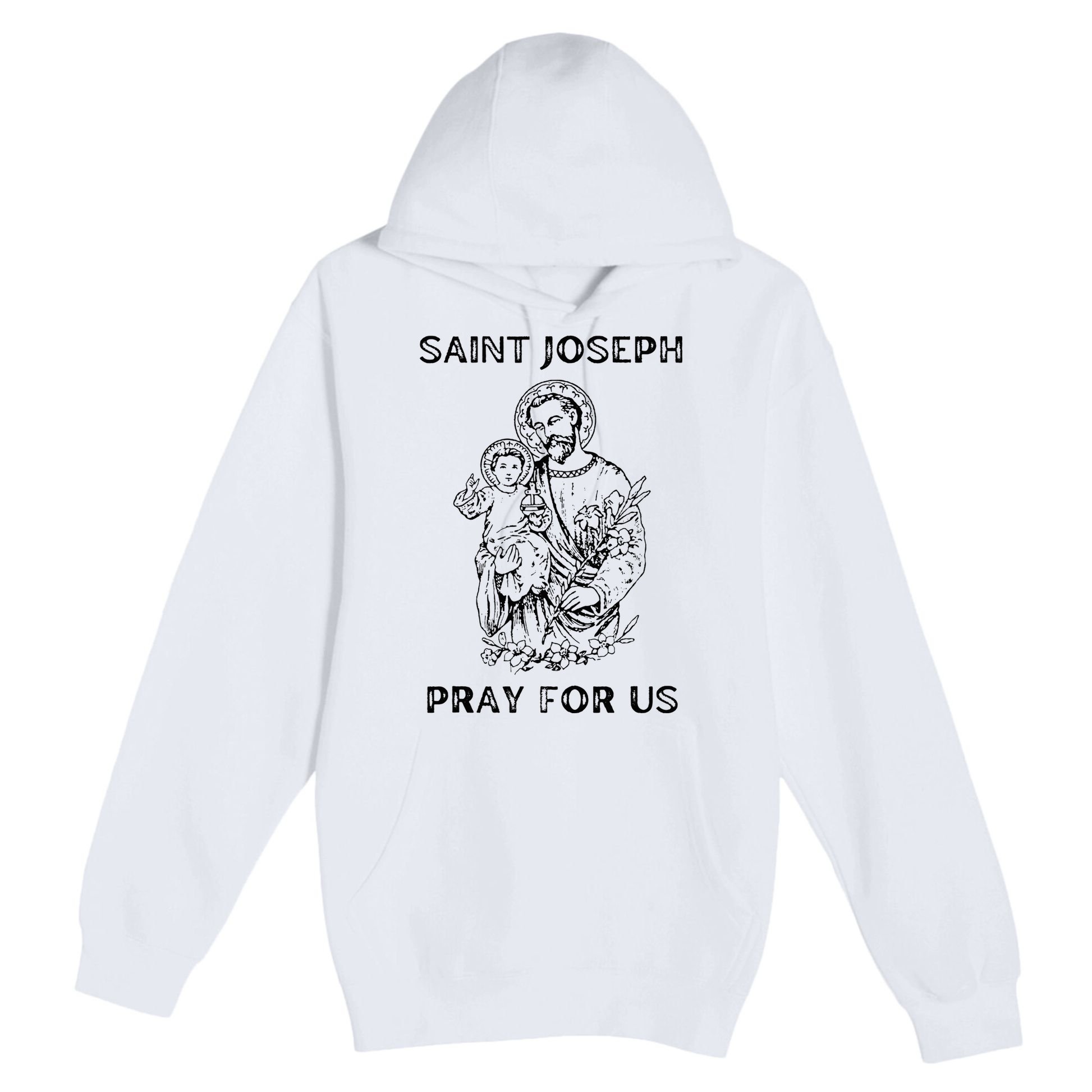 Saint Joseph  All Saints Day St Joseph Catholic Premium Pullover Hoodie