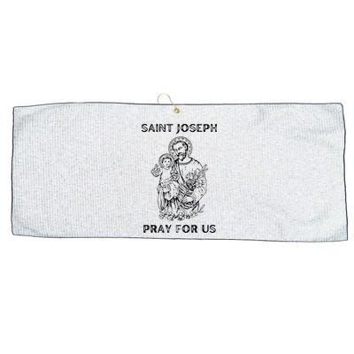 Saint Joseph  All Saints Day St Joseph Catholic Large Microfiber Waffle Golf Towel