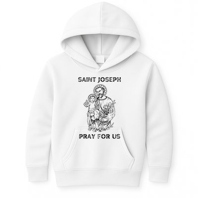 Saint Joseph  All Saints Day St Joseph Catholic Kids Hoodie