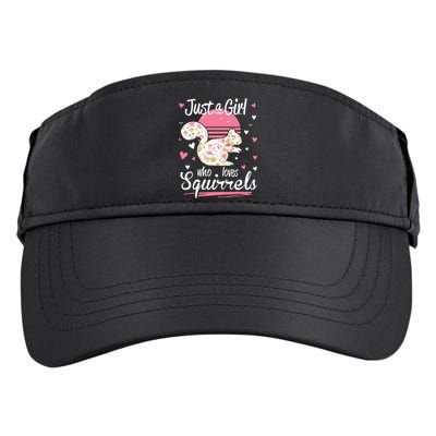 Squirrel Just A Who Loves Squirrels Adult Drive Performance Visor