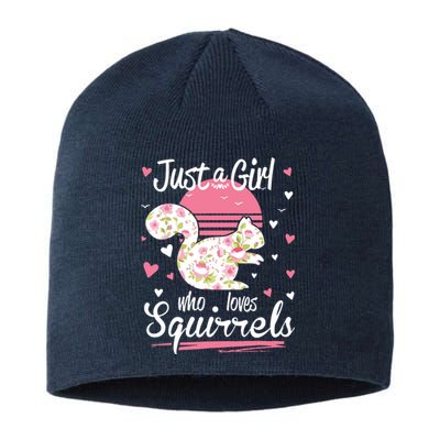 Squirrel Just A Who Loves Squirrels Sustainable Beanie