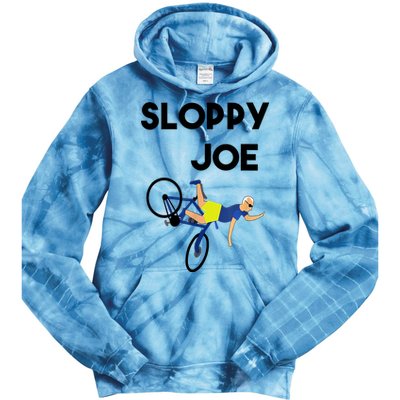 Sloppy Joe Bicycle Funny Sarcastic Tie Dye Hoodie