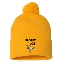 Sloppy Joe Bicycle Funny Sarcastic Pom Pom 12in Knit Beanie